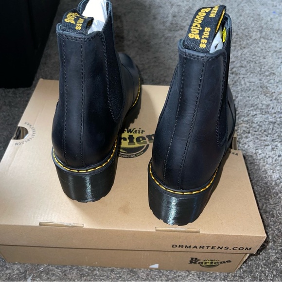 Dr. Martens Rometty BLACK BURNISHED
WYOMING BOOT / 23917001 - Picture 8 of 8